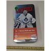 Image 1 : Victory Tin 05/06 includes 160 assorted years and brands of hockey cards