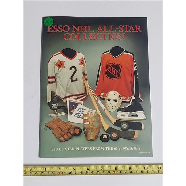 Esso NHL All-Star Collection - sticker album -complete set