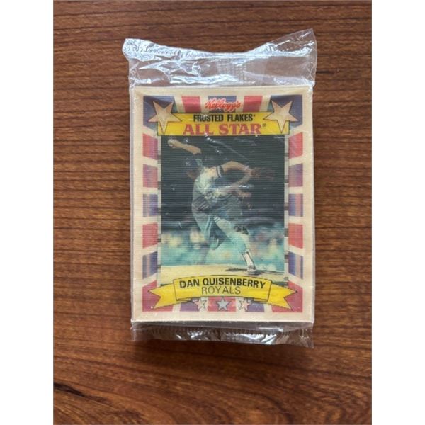 1992 Kellogg's Frosted Flakes Baseball Cards - 10 cards, unopened