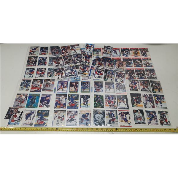 96 Winnipeg Jets Hockey Cards - Various Years and Brands