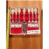 Image 1 : Lot # 932 “Happy Anniversary" Cake Set – 6 Forks & 1 Server – New in Box,