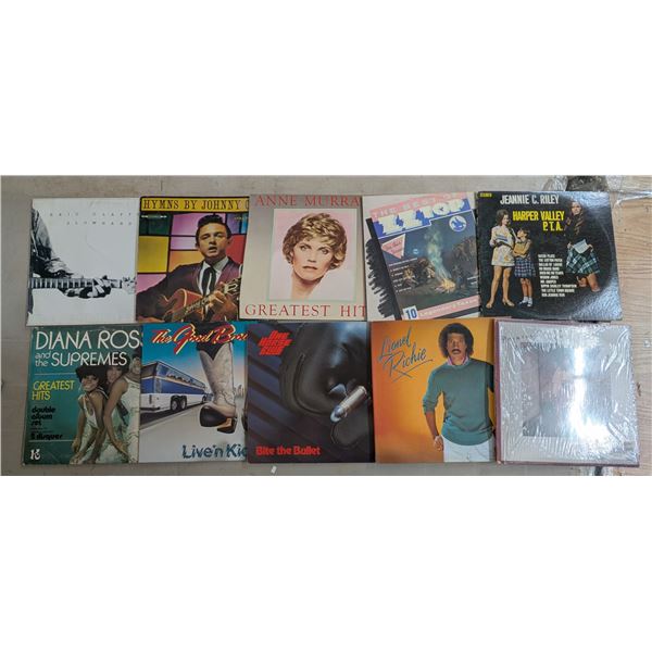 Box full of Late 80s-90s Records