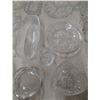 Image 4 : Lot of Crystal Glass Items and Other Items.
