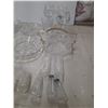 Image 5 : Lot of Crystal Glass Items and Other Items.