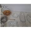 Image 6 : Lot of Crystal Glass Items and Other Items.