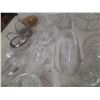 Image 8 : Lot of Crystal Glass Items and Other Items.