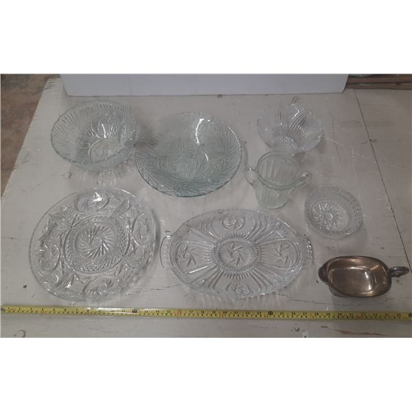 Lot of Glass Items and Other Stuff.