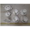 Image 2 : Sunrise Fine Bone China 4 Cup Tea Set.