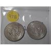 Image 2 : (2) 1964 U.S.A Half Dollar.