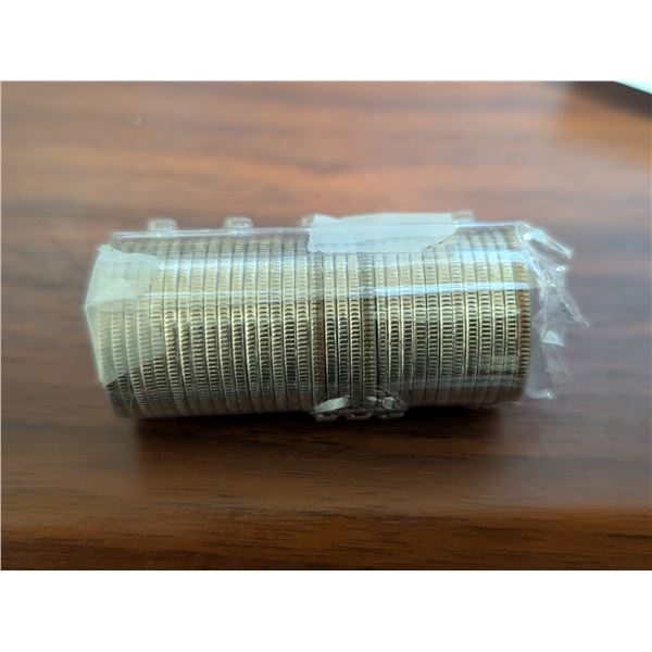 Roll of Misc. 25 Cent Coins (Dates and Designs Not Known)