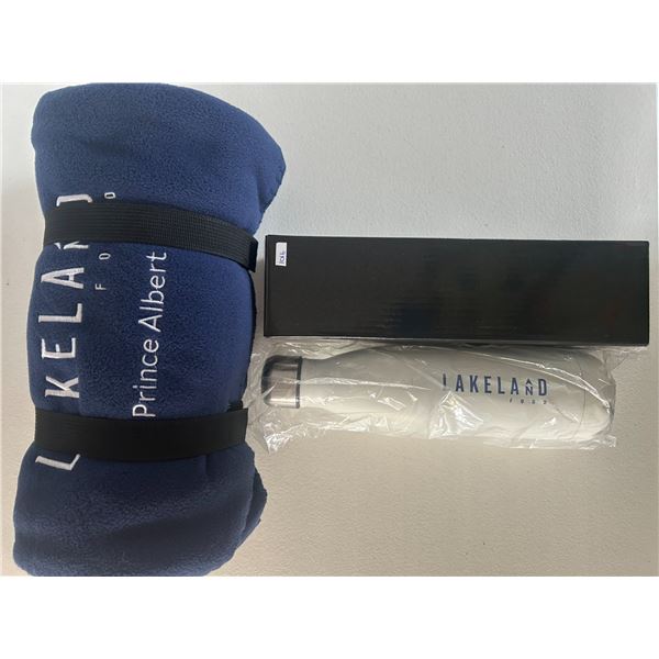 Water Bottle and Towel (New)