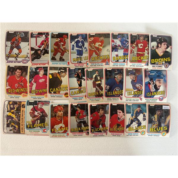 1981-82 OPC Hockey Cards (25)