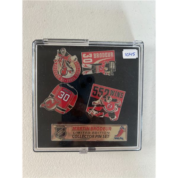 Martin Brodeur - Collector Pin Set