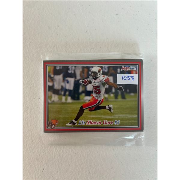 BC Lions - Jogo Football Card Team Set