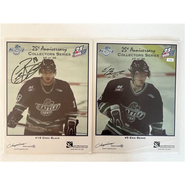 Autographed WHL Prints