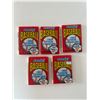Image 1 : 1991 Fleer Baseball Card Wax Packs (5)