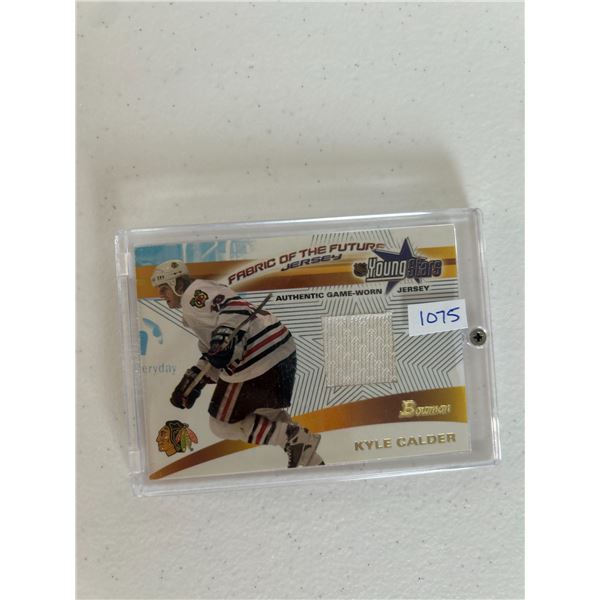Kyle Calder - Rookie Jersey Card