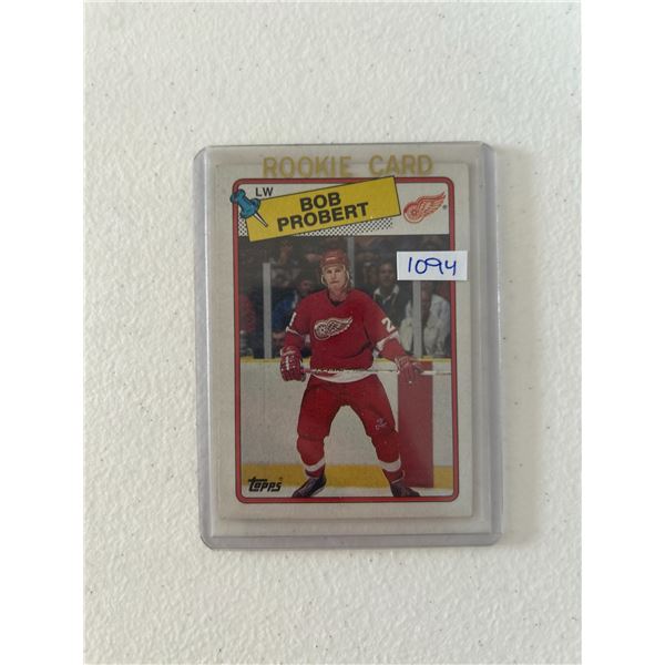 Bob Probert - Rookie Card