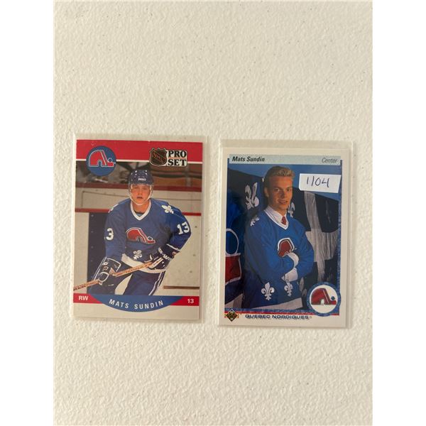 Mats Sundin - Rookie Cards (2)