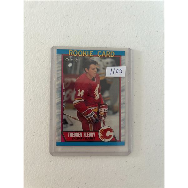 Theo Fleury - Rookie Card