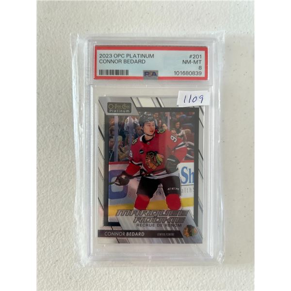 Connor Bedard - Rookie Card - Graded Near Mint / Mint