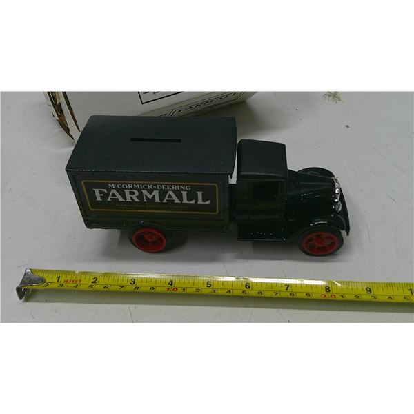 McCormick - Deering Farmall -1931 Hawkeye Truck Bank.