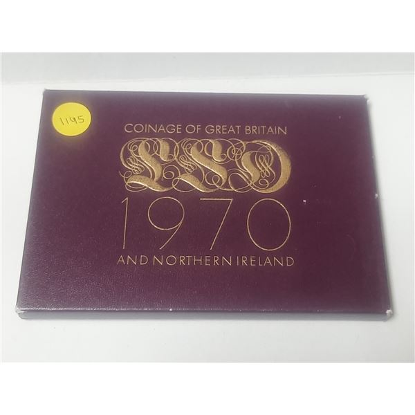 The Coinage of the Great Britain 1970 and Northern Ireland.