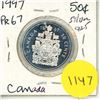 Image 1 : 1997 Canada Silver 50 Cents Coin.