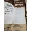 Image 4 : Lot of various farm equipment manuals- some have mold on them