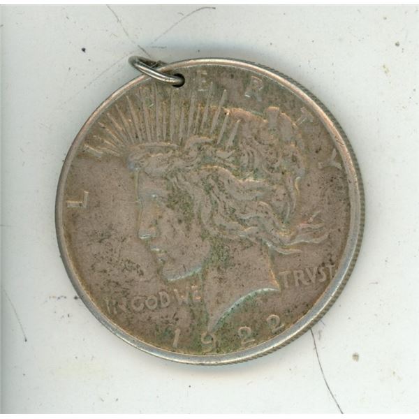 1922 U.S.A One Dollar Coin.