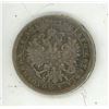 Image 2 : Russian Silver 1 Ruble Coin from 1877.