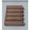 Image 1 : (5) Roll of Canadian One Cents. (Mystry Years)