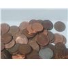 Image 6 : Bag of Canadian/U.S.A One Cents Coins.