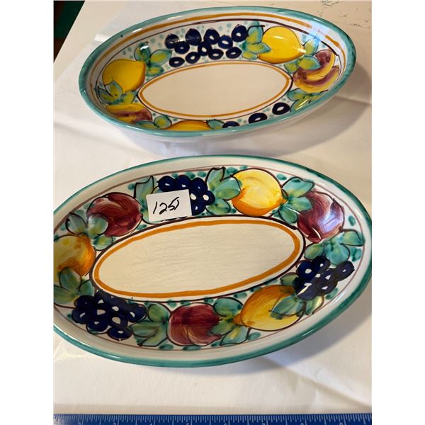 1251 Italian serving dishes