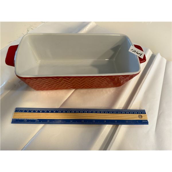 1264 ceramic loaf pan
