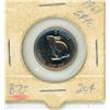 Image 1 : 1967 (1867-) Canadian 5-Cent Rabbit/Hare Confederation Centennial Nickel Coin