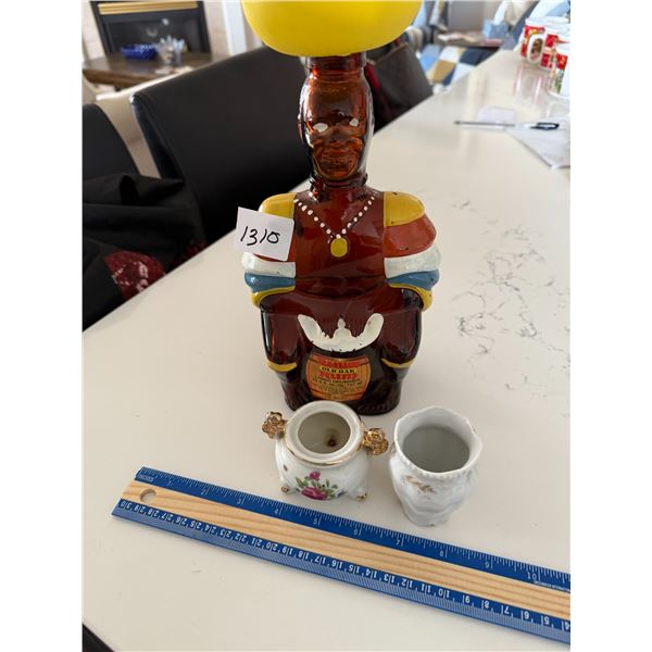 1310 decorative rum bottle