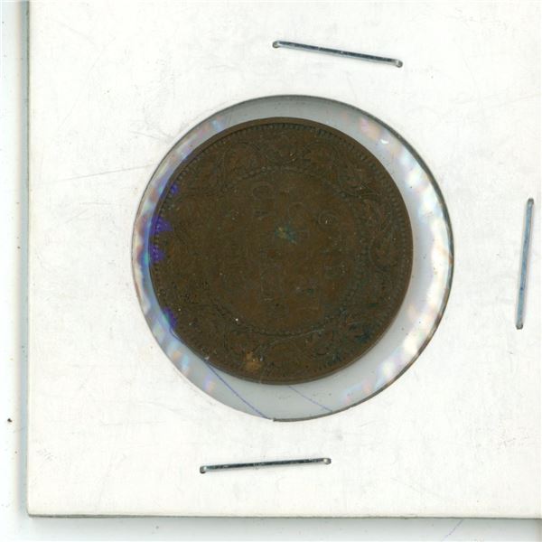 1917 One Cent Canadian Coin