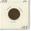 Image 1 : 1928 VG8 40 Canadian one cent Coin