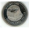 Image 1 : Snowy Owl World Endangered Species Coin