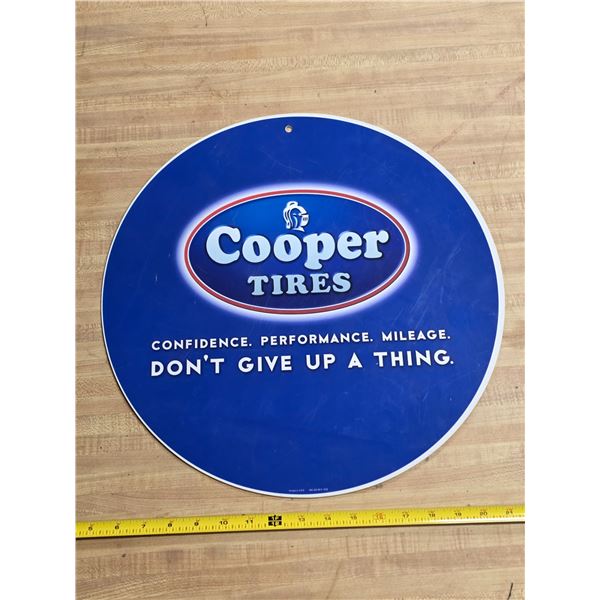 Cooper tire sign- 16"