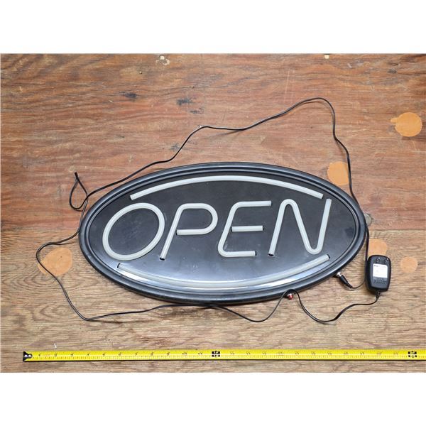 Open sign- works