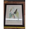 Image 1 : Picture of humming birds- 23" by 19"