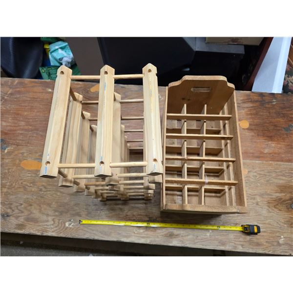 Bottle crate and wine rack