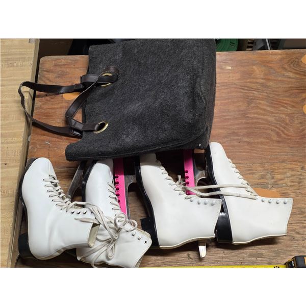 2 pairs of women's skates