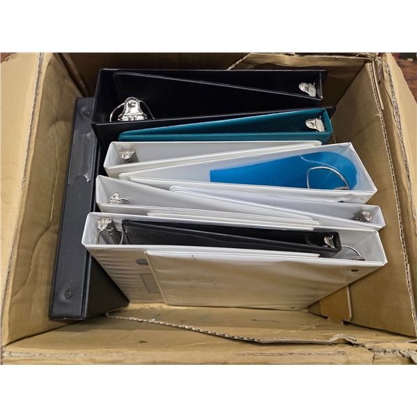 Lot of binders