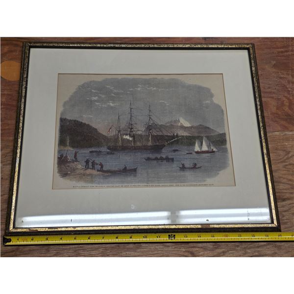 Explorers on vancover island picture- 20" by 16"