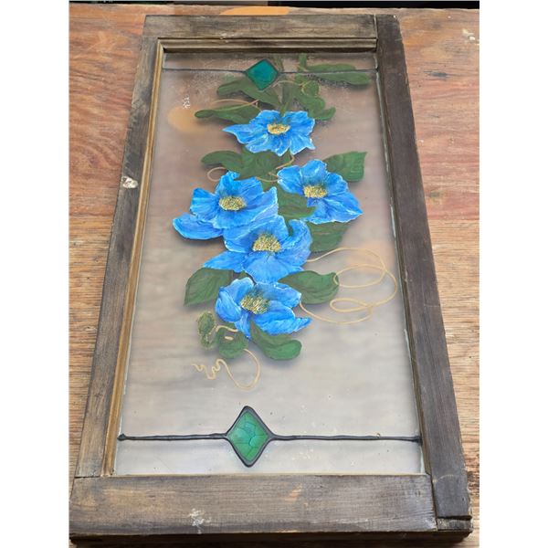 Painted window- 28" by 14'