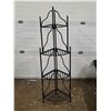 Image 1 : Corner metal plant stand- 65"H