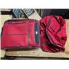 Image 1 : 2 red suit cases